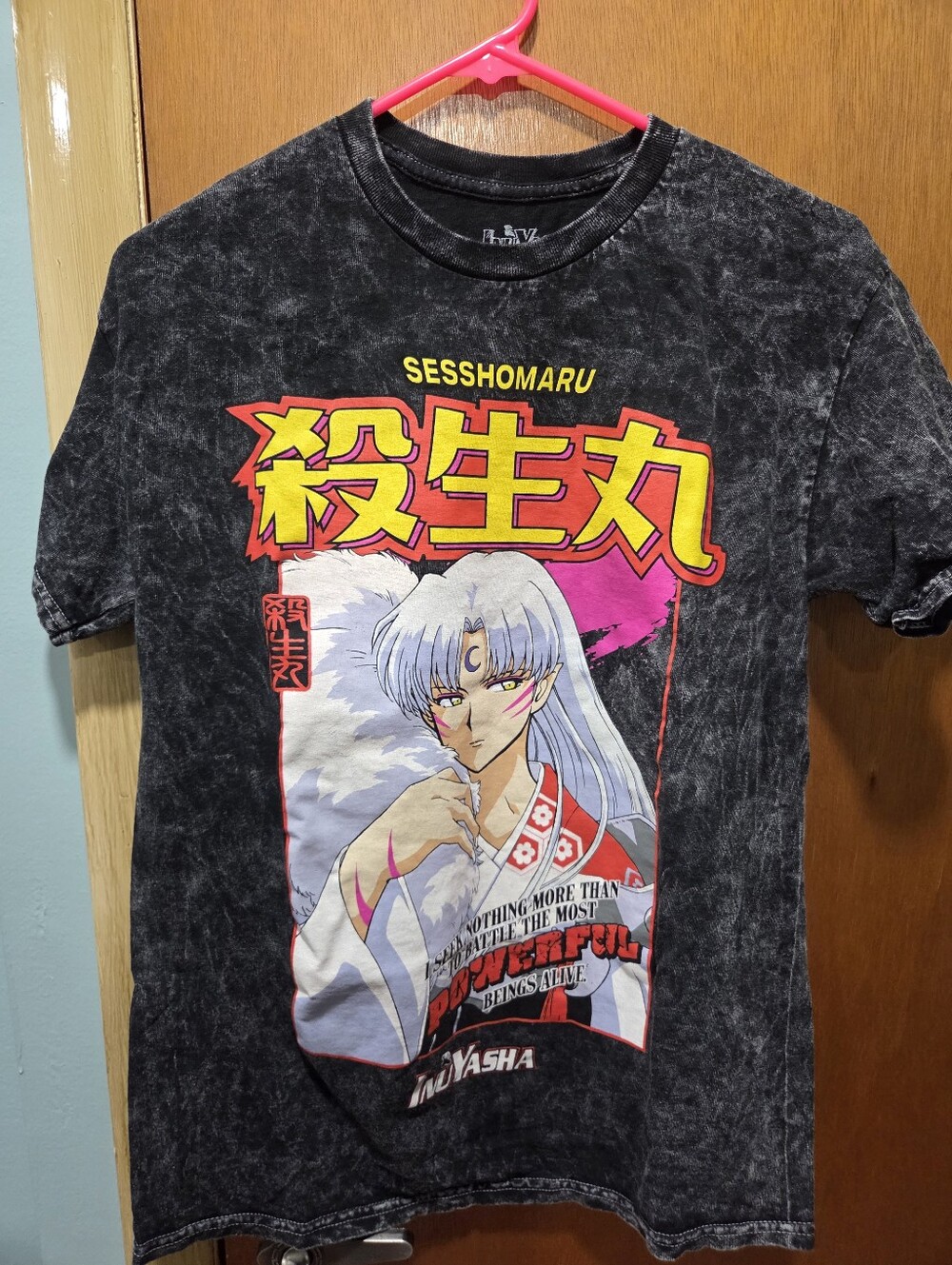 Sesshomaru Graphic Tee - Black